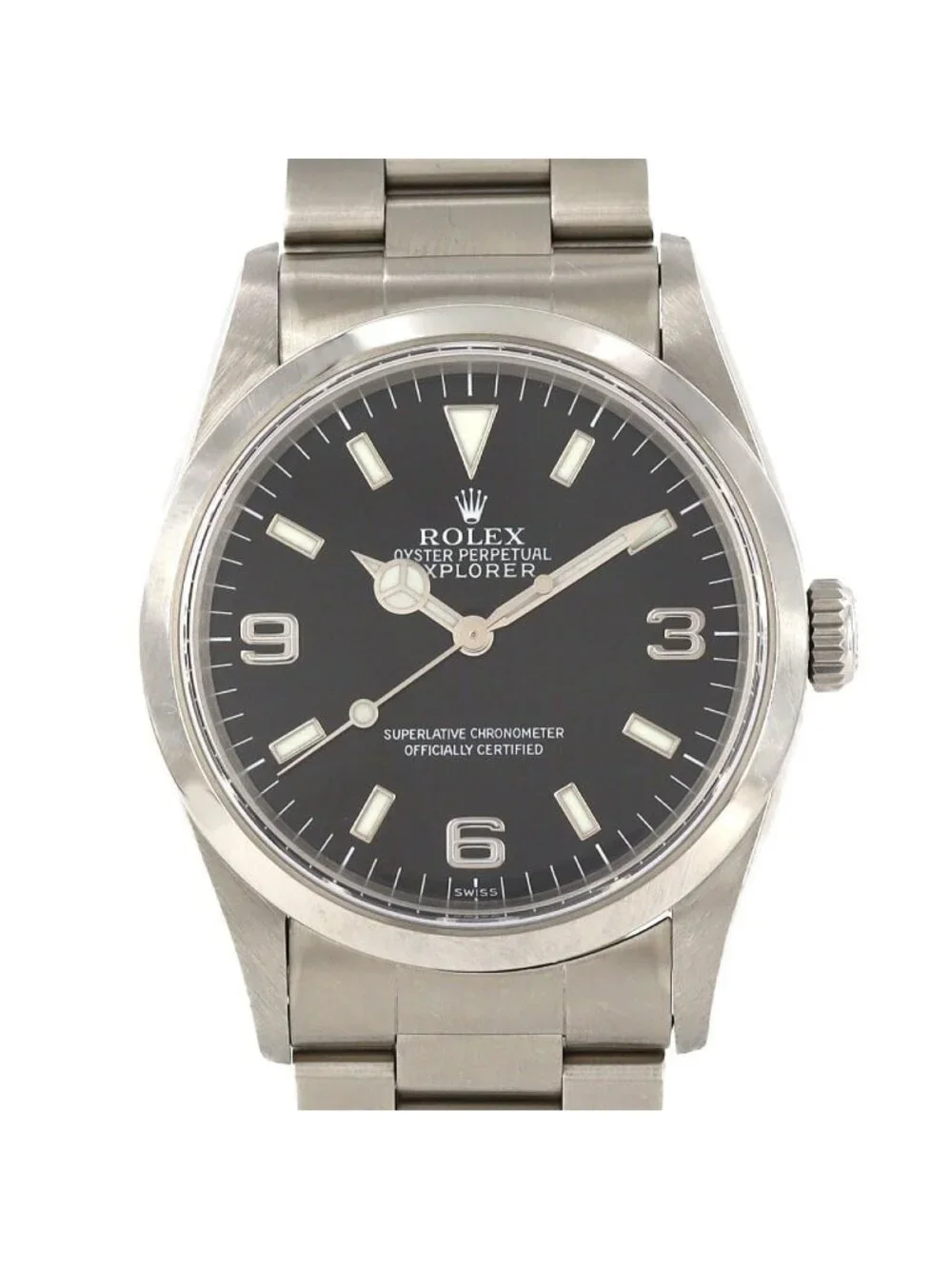 Rolex Explorer I SS Automatic Winding Number Watch